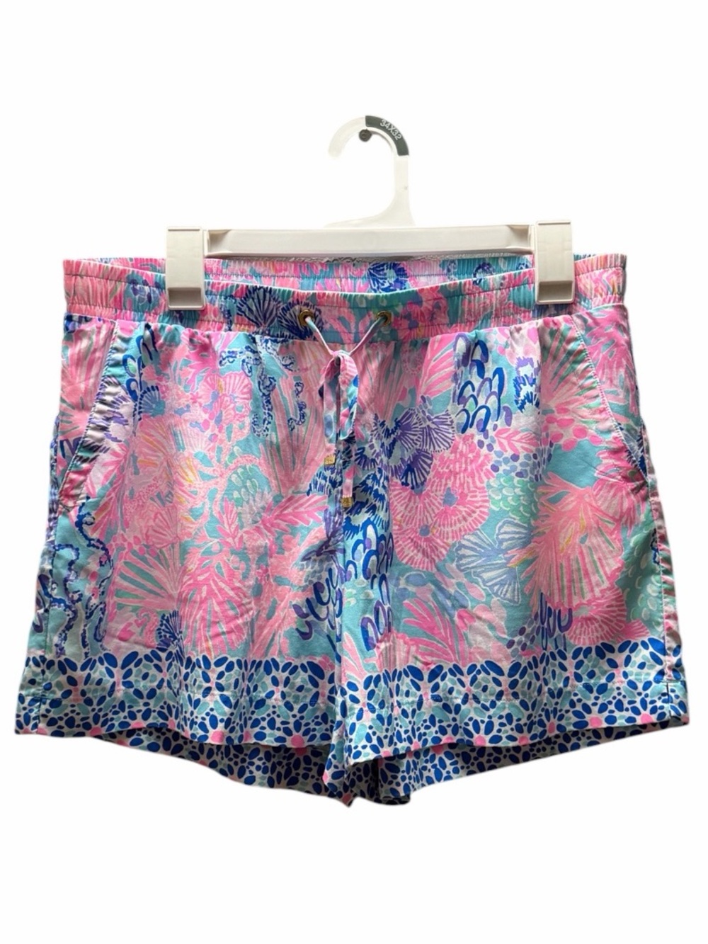 Lilly Pulitzer Womens 5" Katia Mid-Rise Short Size Large